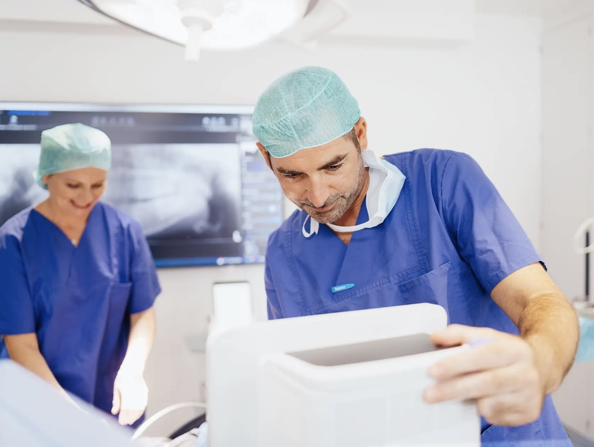 Team Anästhesie in der Praxisklinik - Colonnaden.