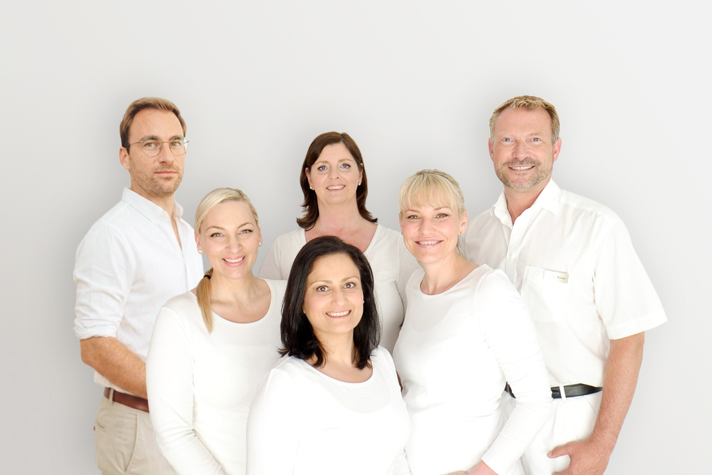 Team Praxisklinik - Colonnaden in Hamburg.